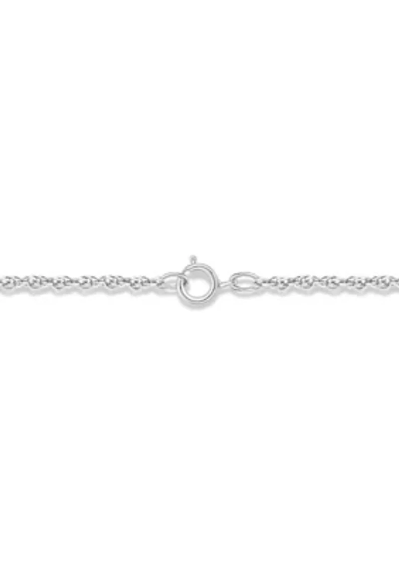 1/10 ct. t.w. Diamond Moon Star Pendant in Sterling Silver