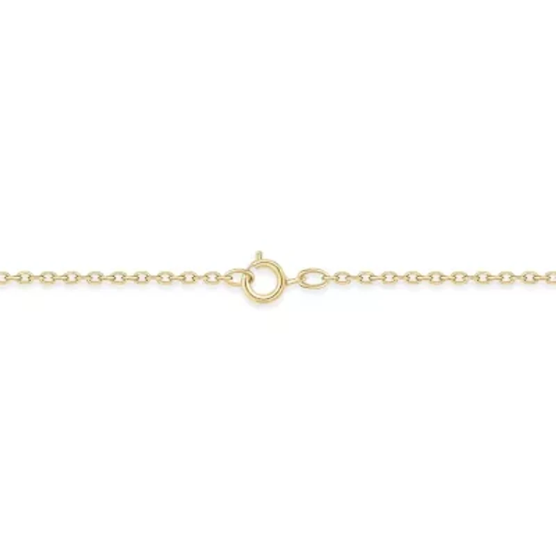 1/4 carat, Diamond Star Pendant in 14K Yellow Gold