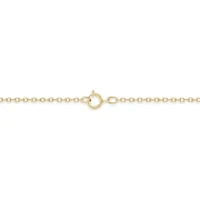 1/4 carat, Diamond Star Pendant in 14K Yellow Gold