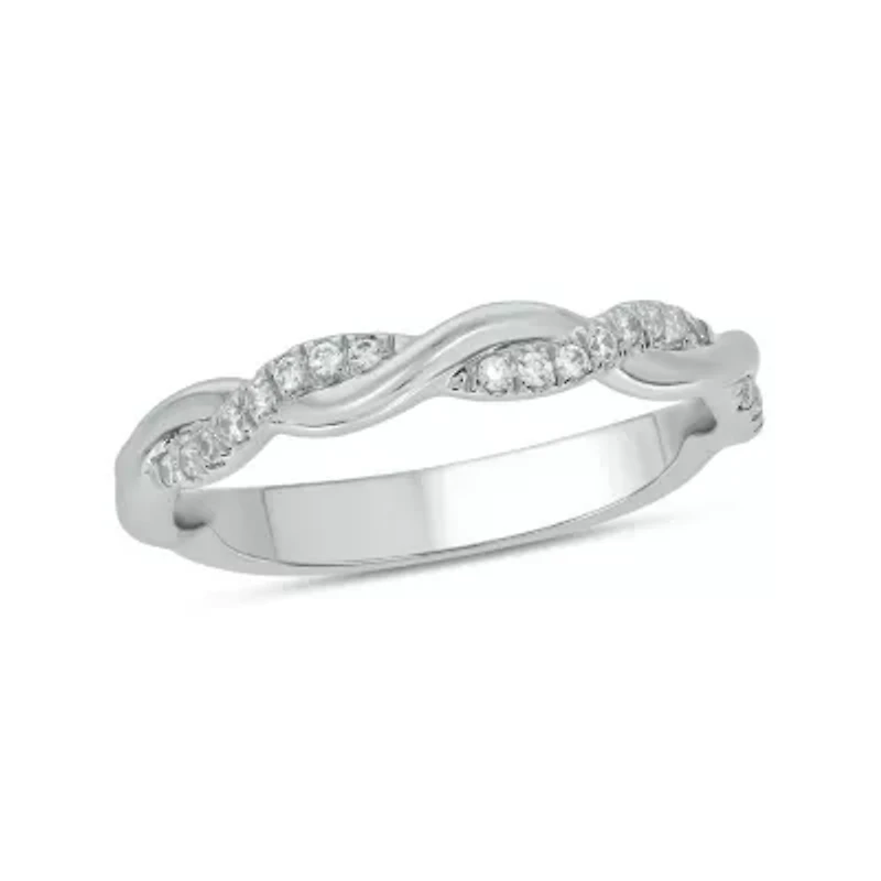 1/ ct. t.w. Diamond Anniversary Band in Sterling Silver