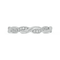 1/ ct. t.w. Diamond Anniversary Band in Sterling Silver