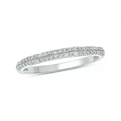 1/4 ct. t.w. Diamond Anniversary Band in Sterling Silver