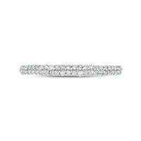 1/4 ct. t.w. Diamond Anniversary Band in Sterling Silver