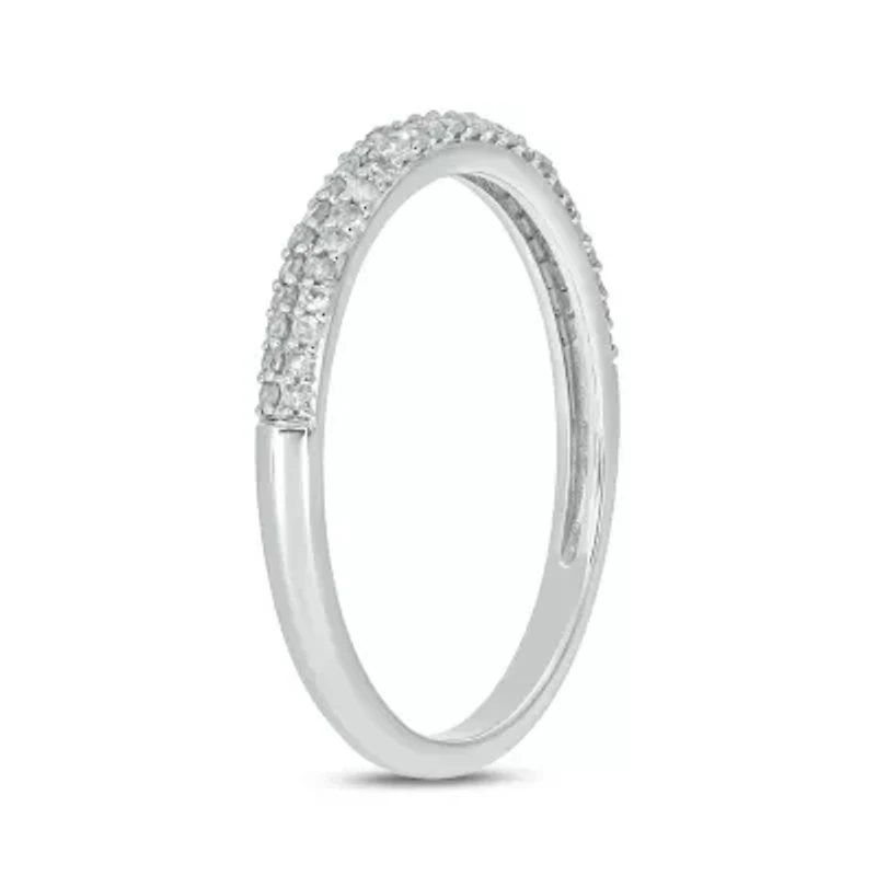 1/4 ct. t.w. Diamond Anniversary Band in Sterling Silver