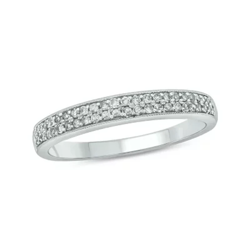 1/4 ct. t.w. Diamond Anniversary Band in Sterling Silver