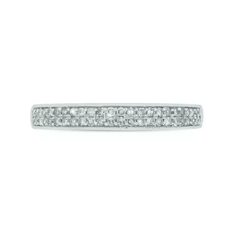 1/4 ct. t.w. Diamond Anniversary Band in Sterling Silver