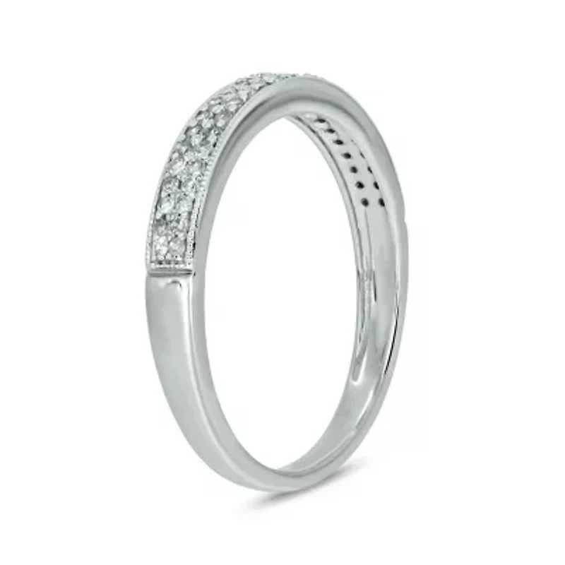 1/4 ct. t.w. Diamond Anniversary Band in Sterling Silver