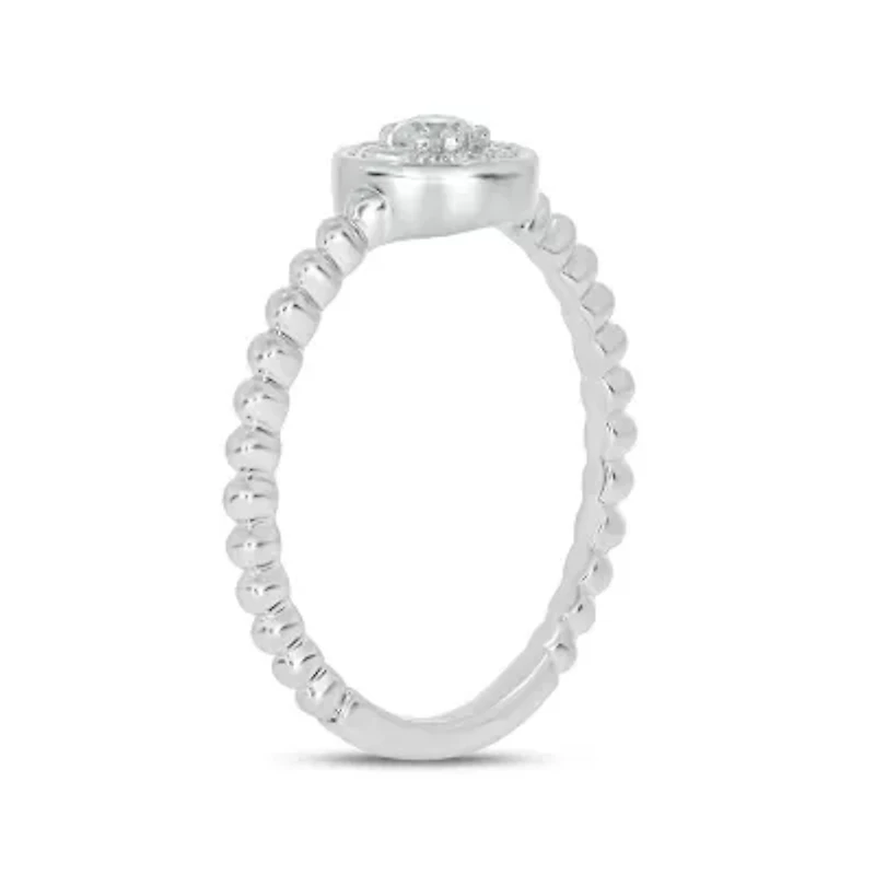 1/5 ct. t.w. Diamond Promise Ring In Sterling Silver