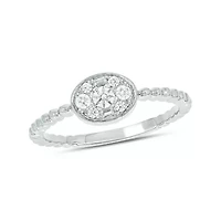 1/5 ct. t.w. Diamond Promise Ring In Sterling Silver