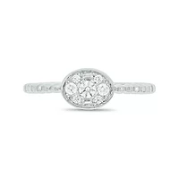 1/5 ct. t.w. Diamond Promise Ring In Sterling Silver