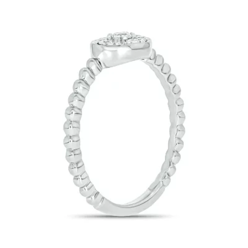 1/5 ct. t.w. Diamond Promise Ring In Sterling Silver