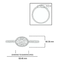 1/5 ct. t.w. Diamond Promise Ring In Sterling Silver