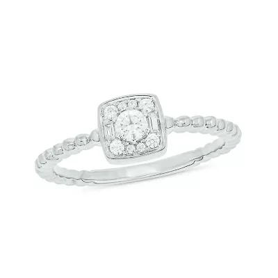 1/5 ct. t.w. Diamond Promise Ring In Sterling Silver