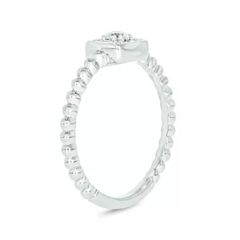 1/5 ct. t.w. Diamond Promise Ring In Sterling Silver