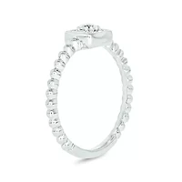 1/5 ct. t.w. Diamond Promise Ring In Sterling Silver
