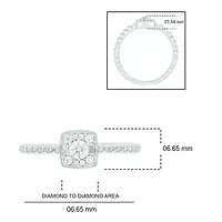 1/5 ct. t.w. Diamond Promise Ring In Sterling Silver