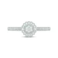 1/5 ct. t.w. Diamond Promise Ring In Sterling Silver