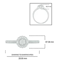 1/5 ct. t.w. Diamond Promise Ring In Sterling Silver
