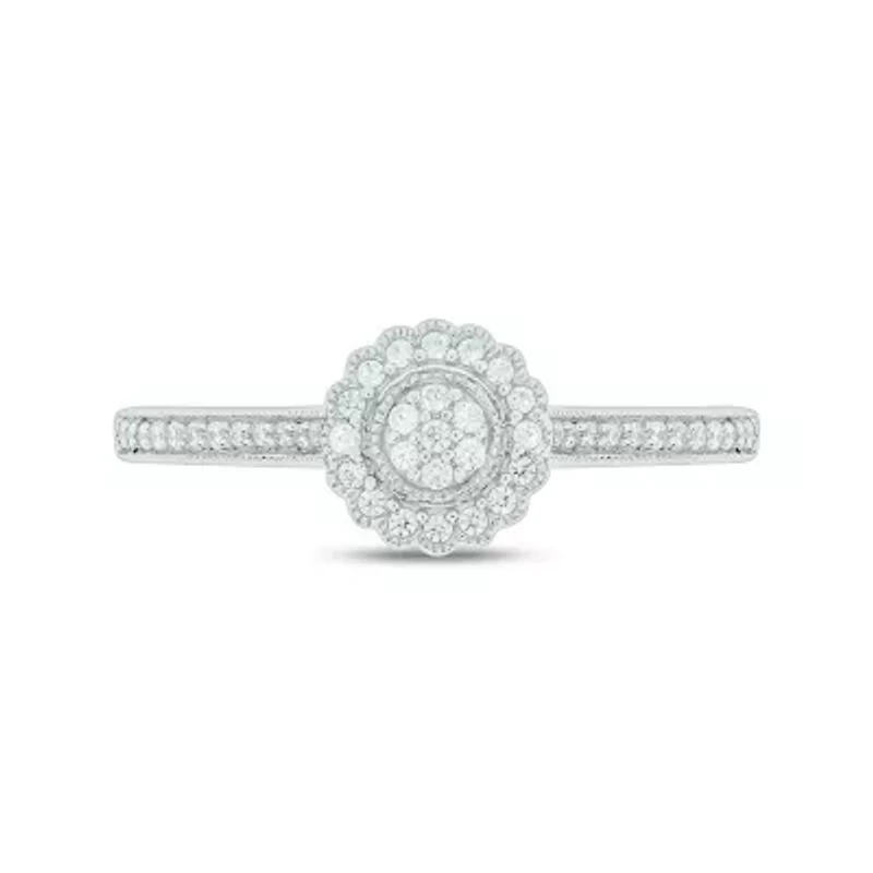 1/5 ct. t.w. Diamond Promise Ring In Sterling Silver