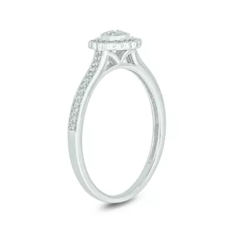 1/5 ct. t.w. Diamond Promise Ring In Sterling Silver