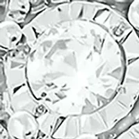 1/3 ct. t.w. Diamond Miracle Plate Oval Ring Sterling Silver