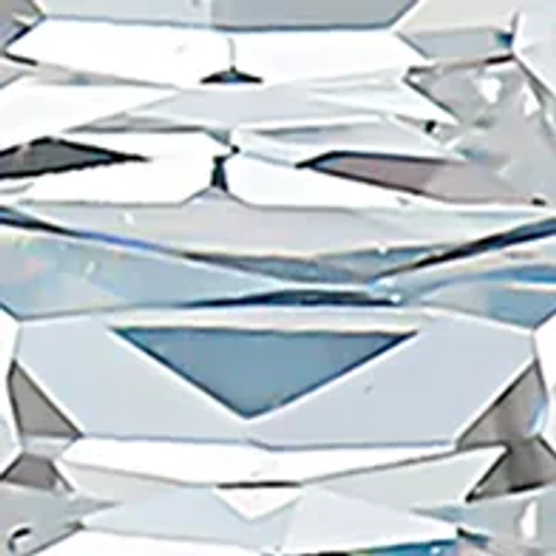 Stainless Steel Two Tone Crucifix with Crystal Baguette Ring