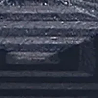 Stainless Steel Brushed Link and Black Carbon Fiber ID 8.5" Bracelet