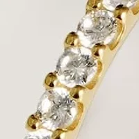 Lab Created 14k Gold grown diamond ctw eternity ring