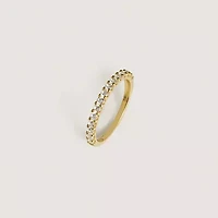 Lab Created 14k Gold grown diamond ctw eternity ring