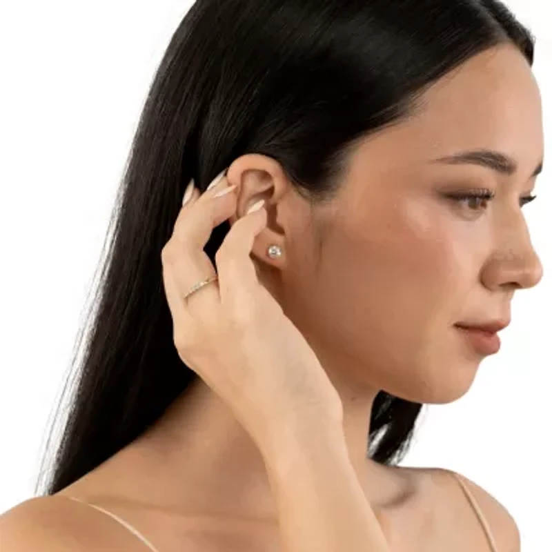 Lab Created 14k Gold grown diamond ctw eternity ring