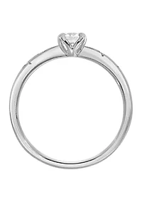 WEB 14KW 1/3CTW RD DIA ENG RING