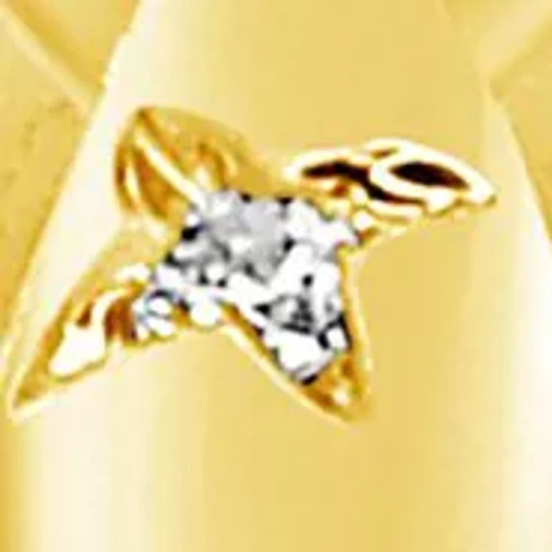 WEB 14KY 1/3CTW EM/RD DIA ENG RING