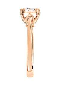 WEB 14KR LR /8CTW RD DIA ENG RING