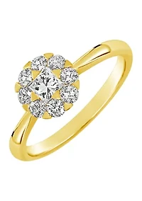 WEB 14KY LR /8CTW RD DIA ENG RING