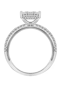 WEB 14KW LR 1/2CTW RD DIA ENG RING