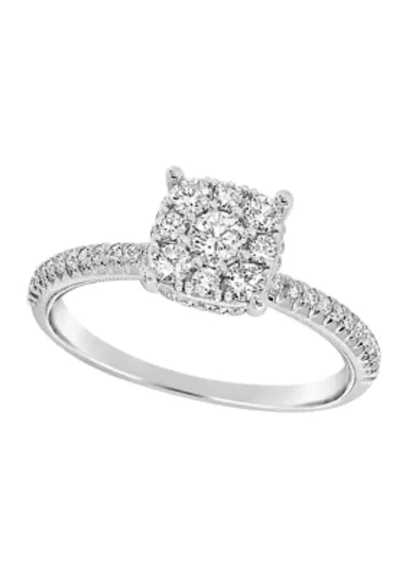 WEB 14KW LR 1/2CTW RD DIA ENG RING