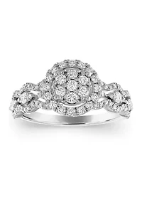 WEB 14KW LR 3/4CTW RD DIA ENG RING