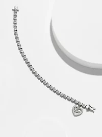 Diamond Accent Mom Bracelet in Silver, Yellow Gold or Rose Gold Over Bronze