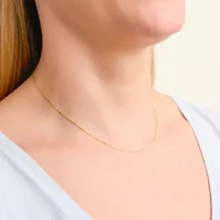 10k Yellow Gold Diamond Cut Round Wheat Elegant Chain Necklace, Available 16", 18" or 20"