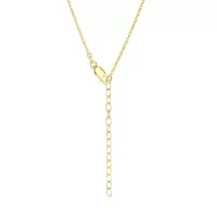 18K Yellow Gold or Rhodium Plated Sterling Silver Moissanite Three Stone Pendant Necklace