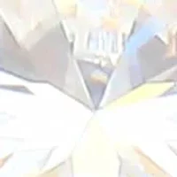 Lab Created 18K Yellow Gold Plated Sterling Silver Women's Moissanite Ribbed Statement Ring