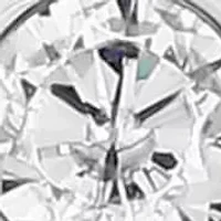 Lab Created Rhodium Plated Sterling Silver Women's Moissanite Teardrop Pavé Statement Ring