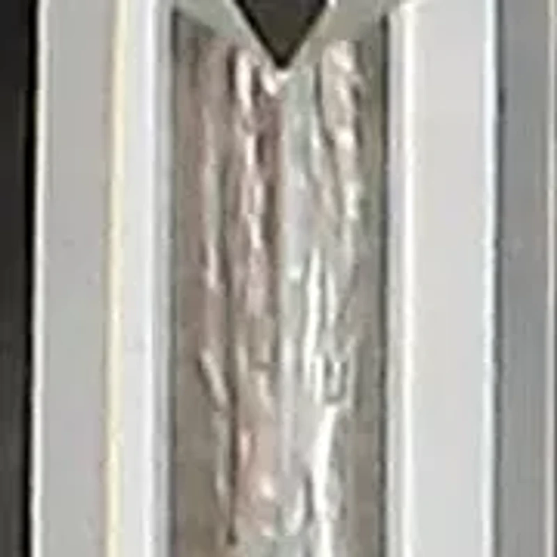 Lab Created Rhodium Plated Sterling Silver Women's Moissanite Pavé Band Statement RIng