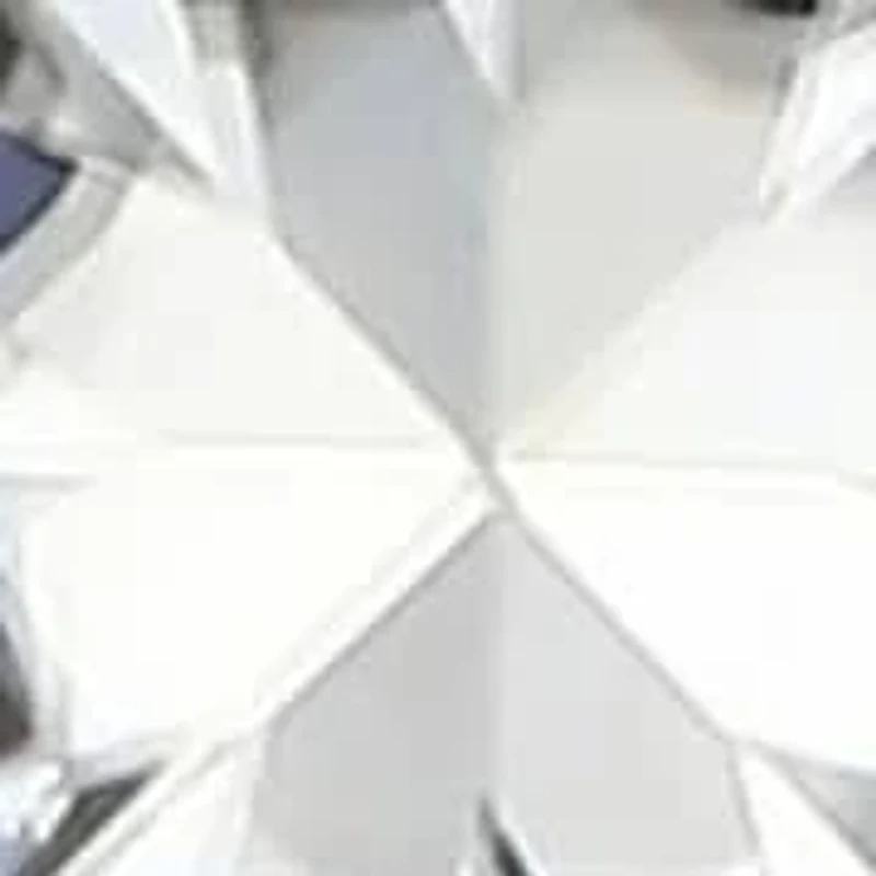 Lab Created 18K Yellow Gold Plated Sterling Silver Women's Moissanite Three-stone Engagement Ring