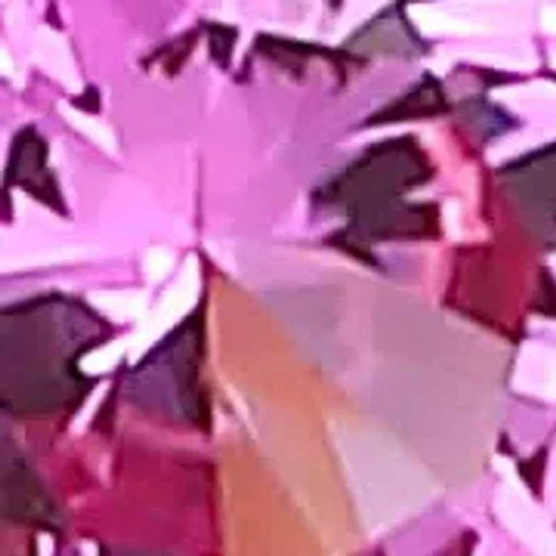 Lab Created 18K Yellow Gold Plated Sterling Silver Women's Blue or Pink Sapphire Cluster Stud Earrings