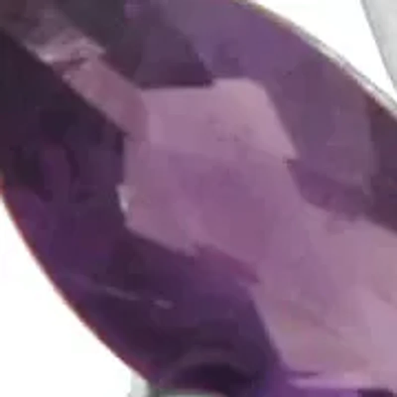 Genuine Gemstone Butterfly Pendant Sterling Silver