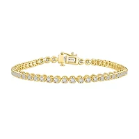 Lab Created 3 ct. t.w. Grown Diamond Bracelet 14K Gold