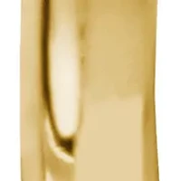 Lab Created 18k Yellow Gold Plated Sterling Silver 1/5 CT TW Lab Grown Diamond Hoop Earrings