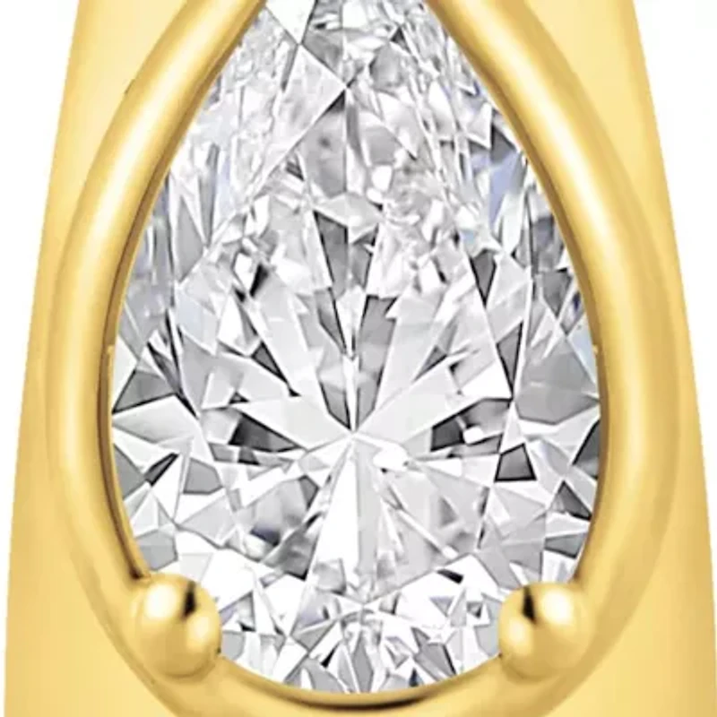 Lab Created 1 ct. t.w. Lab Grown Diamond Earrings in Silver