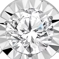 Lab Created 1/4 ct. t.w. Lab Grown Diamond Earrings in Silver